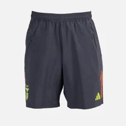 Clearance adidas Herre SLB Benfica Fritids Shorts Night Grey/Semi Solar Orange