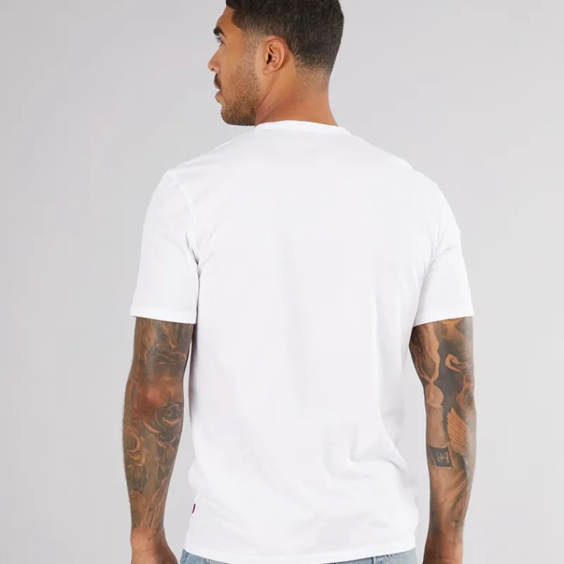 Sale Levi's Herre Slim Fit T-Shirt Hvid
