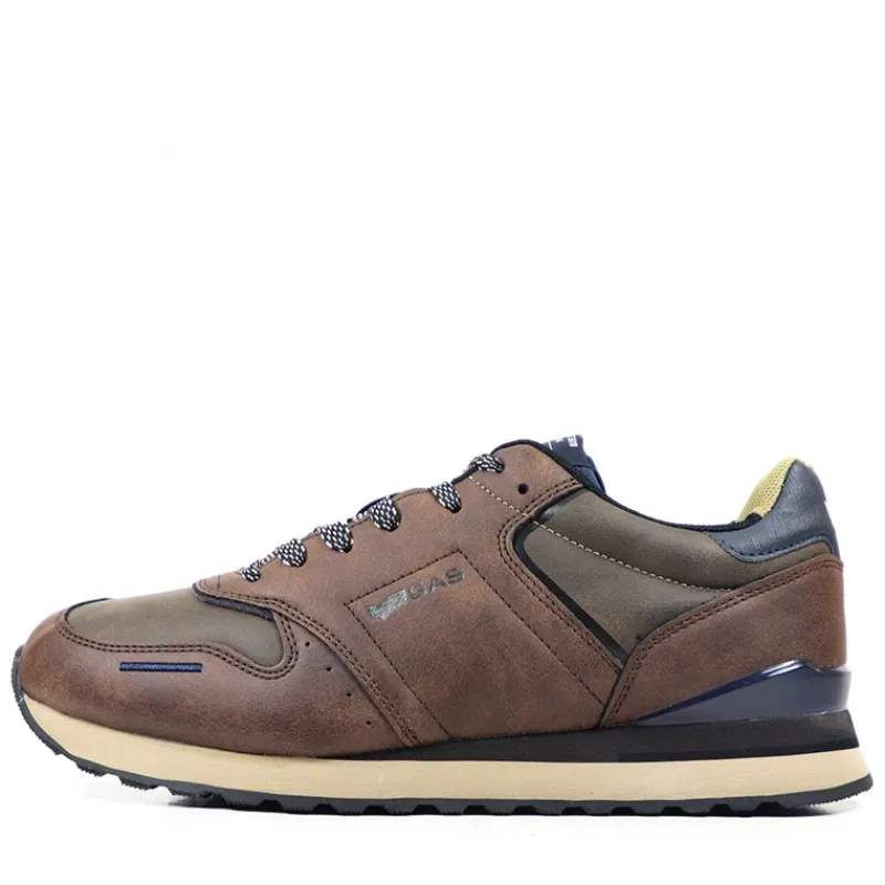 Hot GAS Herre Sneakers Brun