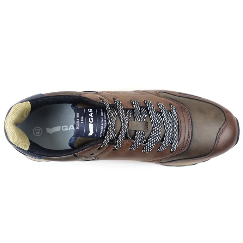 Hot GAS Herre Sneakers Brun
