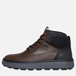 Best GEOX Herre Spherica Støvler Mørkebrun/Sort Dk Brown/ Black