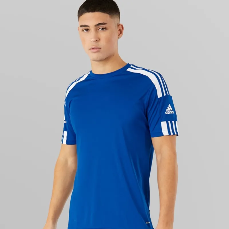 Online adidas Herre Squadra 21 T-shirt Team Royal Blue/Hvid