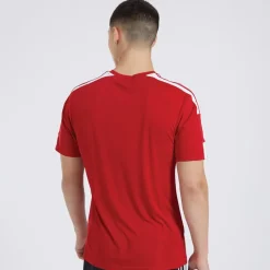 Sale adidas Herre Squadra 21 T-shirt Team Power Red/​Hvid