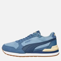 New Puma Herre ST Runner V4 Suede Træningssko Native Blå /​ Persian Blå /​ Mørk Indigo