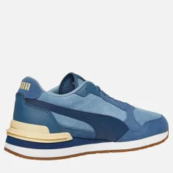 New Puma Herre ST Runner V4 Suede Træningssko Native Blå /​ Persian Blå /​ Mørk Indigo