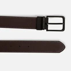 Discount French Connection Herre Stitch Line Reversible Bælter Flerfarvet