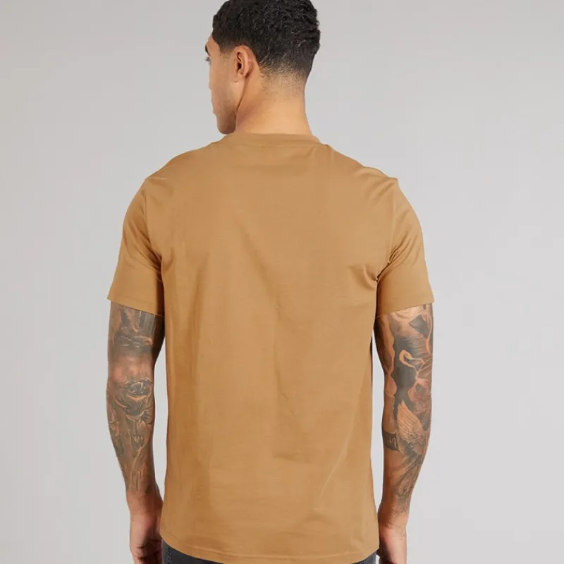 Outlet BOSS Herre Stormfisk T-shirt Medium Beige Brun