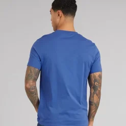 Clearance BOSS Herre Stormfisk T-shirt Open Blue Blå