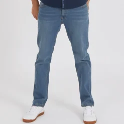 Bench Herre Stuart Jeans med lige pasform Mellem Blå Vask Blå