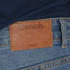 Bench Herre Stuart Jeans med lige pasform Mellem Blå Vask Blå