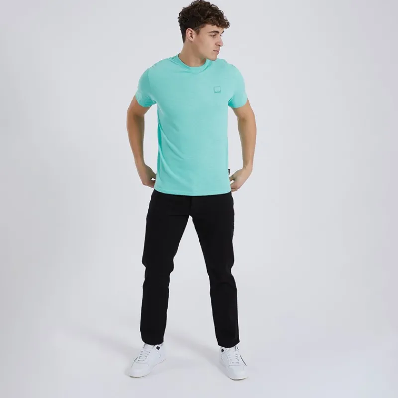 New Bench Herre Stuart Straight Fit Jeans Sort