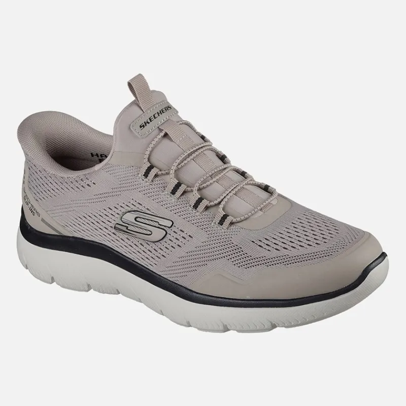 Online SKECHERS SPORT Herre Summits Slip In Sneakers Naturlig Brun