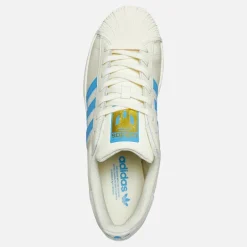 Sale adidas Originals Herre Superstar Messi Træner Cream White/Semi Blue Burst/Gold Metallic