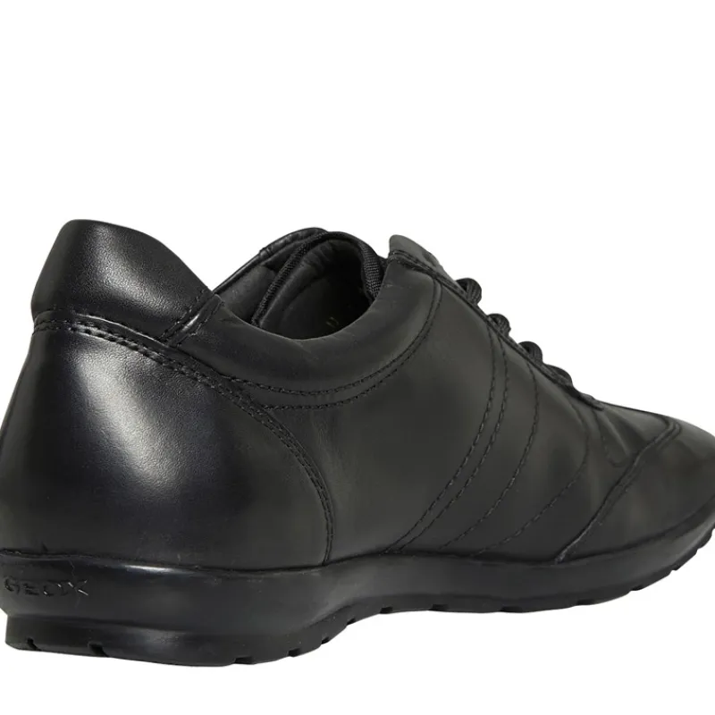 Hot GEOX Herre Symbol Sneakers Sort