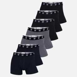 CR7 Herre syv pak basic trunks flerfarvet Sort