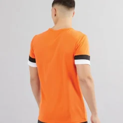 Online Puma Herre teamRISE Trænings T-shirt Golden Poppy/​ Sort/​ Hvid orange