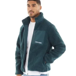 Outlet JACK & JONES Herre Teddy Fleecetøj Grøn Grøn