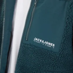 Outlet JACK & JONES Herre Teddy Fleecetøj Grøn Grøn