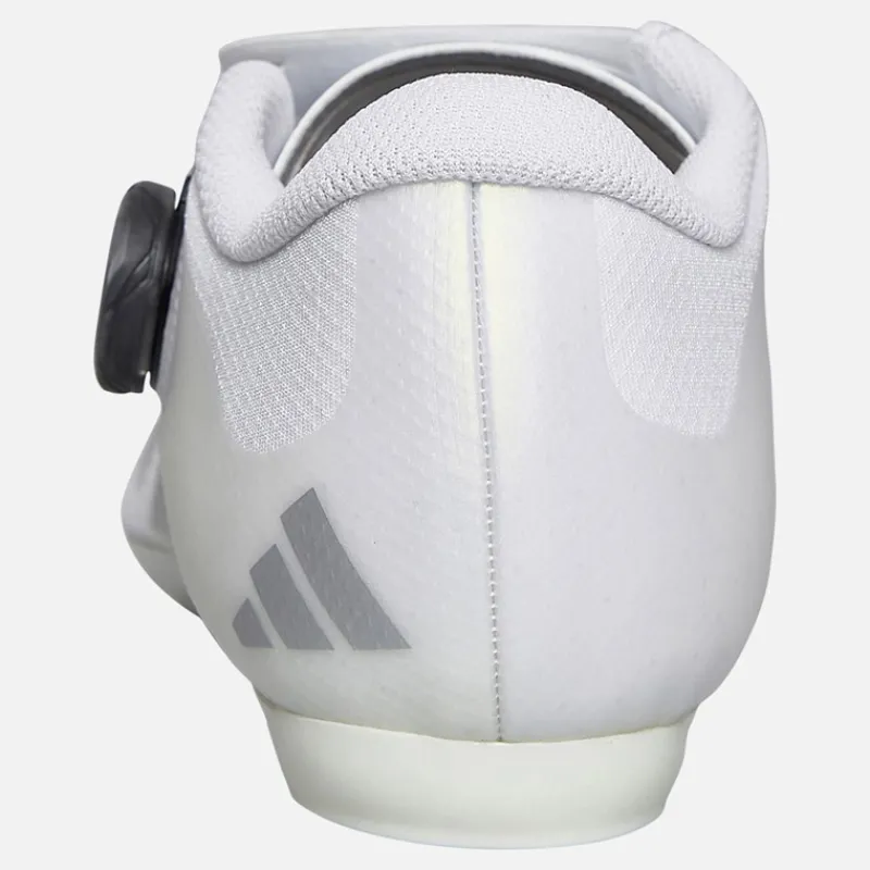 New adidas Herre Tempo 3 striber BOA cykelsko Cloud White/Silver Metallic/Core Black