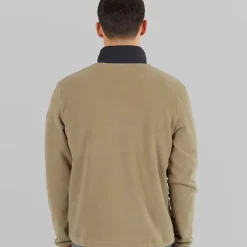 Napapijri Herre Tev Polar 1/​2 Zip Sweatshirt Fallen Rock beige