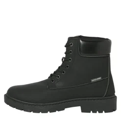Discount JACK & JONES Herre Thames PU Støvler Antracit Sort