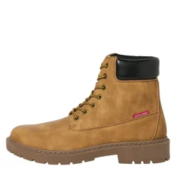 JACK & JONES Herre Thames PU Støvler Honey Honning