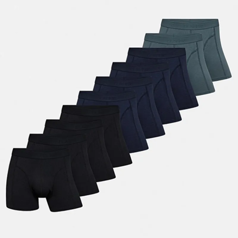 Claudio Herre Ti Pak Bambus Boxershorts Multi Farve Flerfarvet