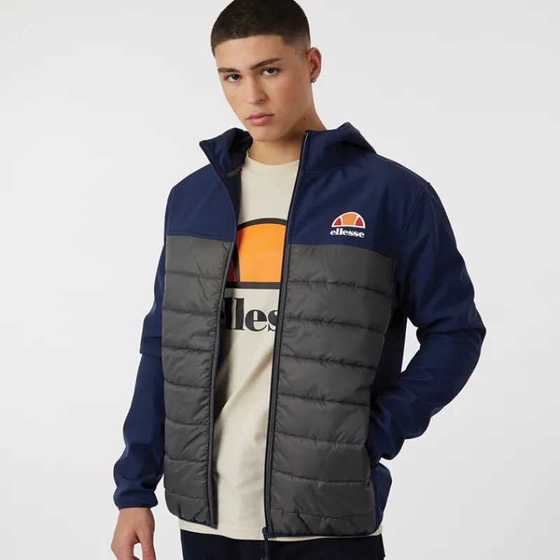 Hot Ellesse Herre Timmari Hybrid Lette jakker Flade Marineblå