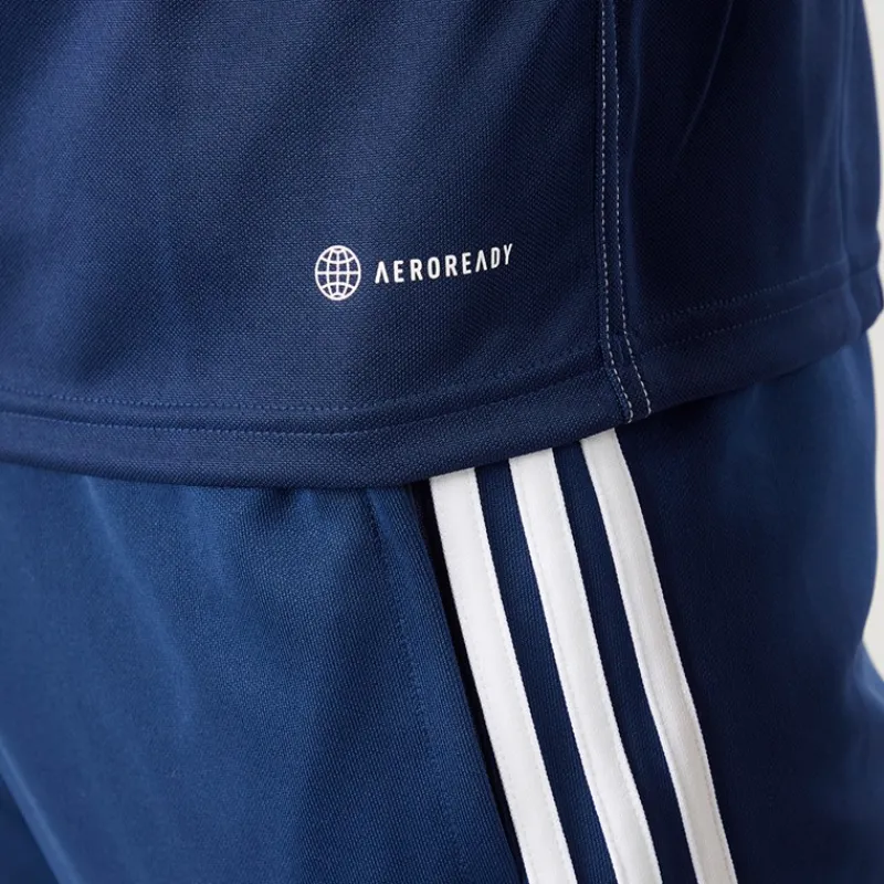 Discount adidas Herre Tiro 23 Club 1/4 lynlås træningstop Navy/Hvid Marineblå