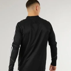 Outlet adidas Herre Tiro 23 Club 1/​4 lynlås træningstop /​hvid Sort