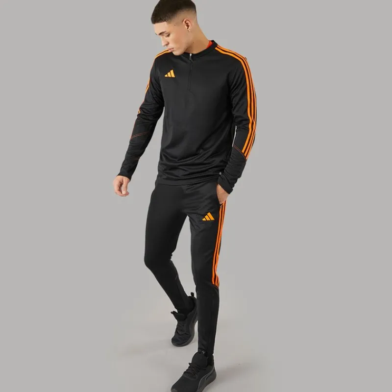 adidas Herre Tiro 23 Club træningsbukser /App Signal Orange Sort
