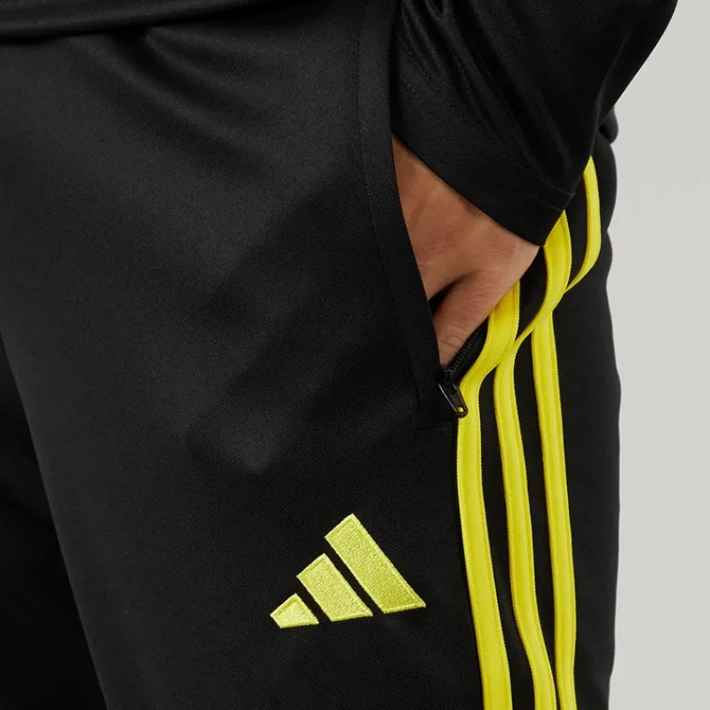 New adidas Herre Tiro 23 Club træningsbukser /Bright Yellow Sort
