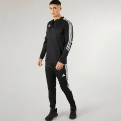 Best adidas Herre Tiro 23 Club træningsbukser /​Hvid Sort