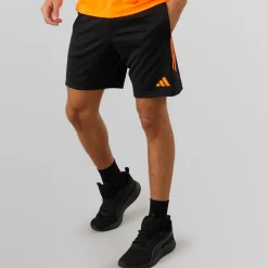 Best adidas Herre Tiro 23 Club Træningsshorts /Signal Orange Sort