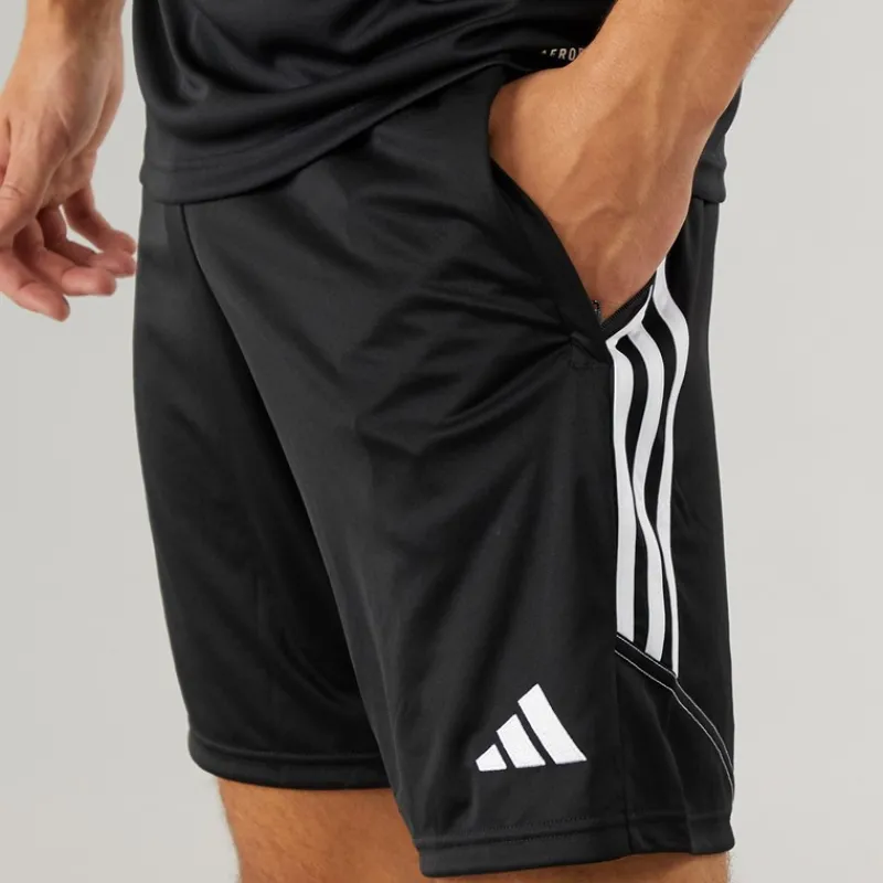 Clearance adidas Herre Tiro 23 Club Træningsshorts /Hvid Sort