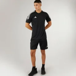 Clearance adidas Herre Tiro 23 Club Træningsshorts /Hvid Sort