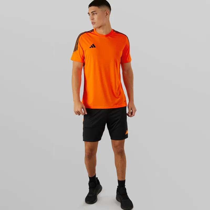 Discount adidas Herre Tiro 23 Club T-shirt Signal /Sort orange