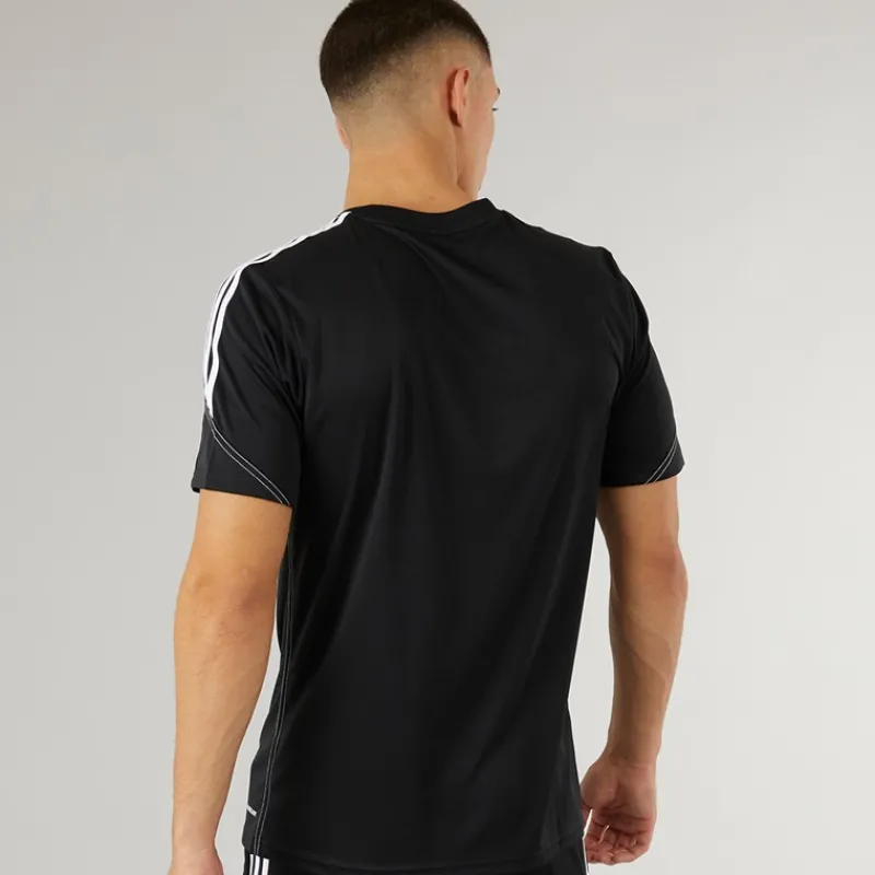 adidas Herre Tiro 23 Club T-shirt Sort/Hvid