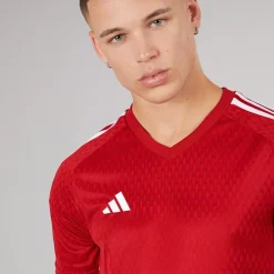 Clearance adidas Herre Tiro 23 Konkurrence trøje Team Power Red 2/Hvid Rød