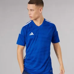 New adidas Herre Tiro 23 Konkurrence trøje Team Royal Blue/Hvid Blå