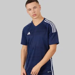 Best adidas Herre Tiro 23 Konkurrence trøje Team Navy Blue 2/Hvid Marineblå