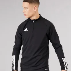 New adidas Herre Tiro 23 Konkurrence Træningsbluse Sort