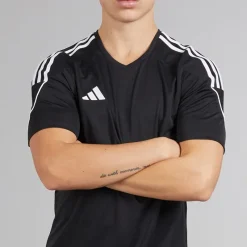 Sale adidas Herre Tiro 23 League T-shirt Sort/​Hvid