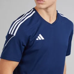 New adidas Herre Tiro 23 League T-shirt Team Navy Blue/​Hvid