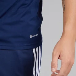 New adidas Herre Tiro 23 League T-shirt Team Navy Blue/​Hvid