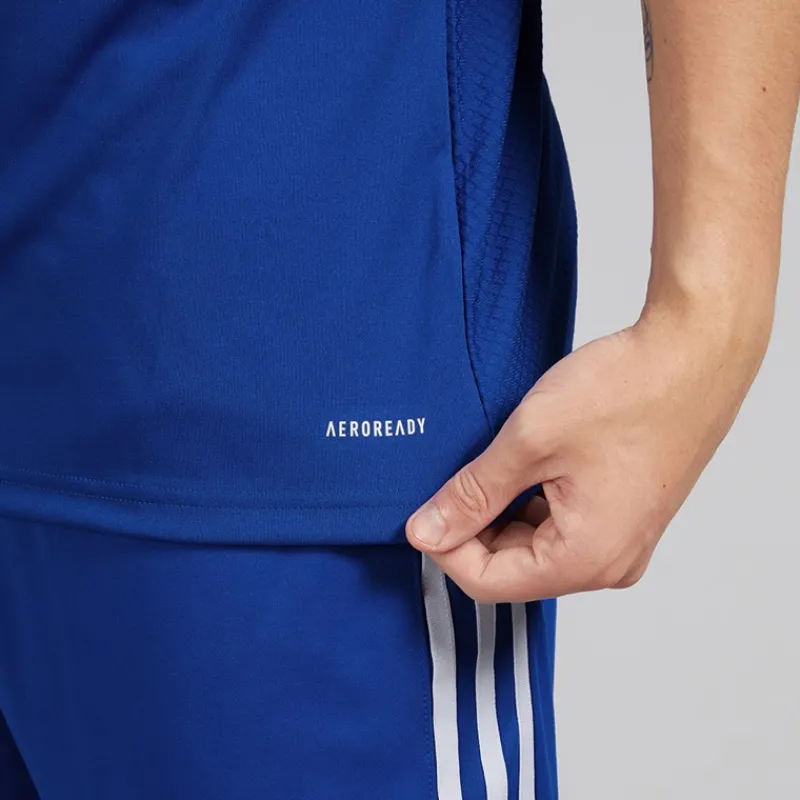 New adidas Herre Tiro 23 League T-shirt Team Royal Blue/Hvid