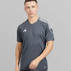 Hot adidas Herre Tiro 23 League T-shirt Team Onix/​Hvid