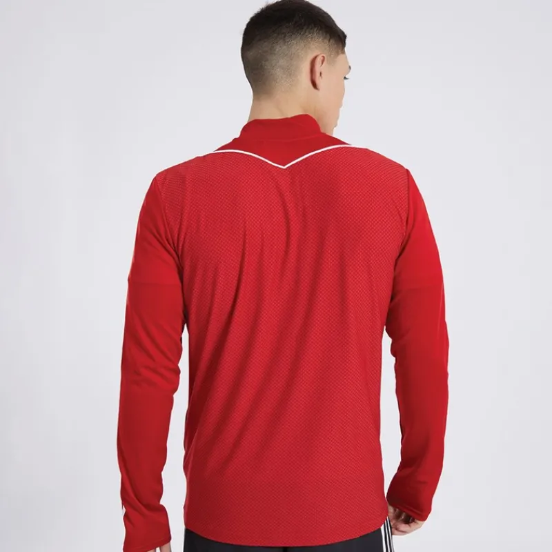New adidas Herre Tiro 23 Track Sport træningstrøjer Rød Rød