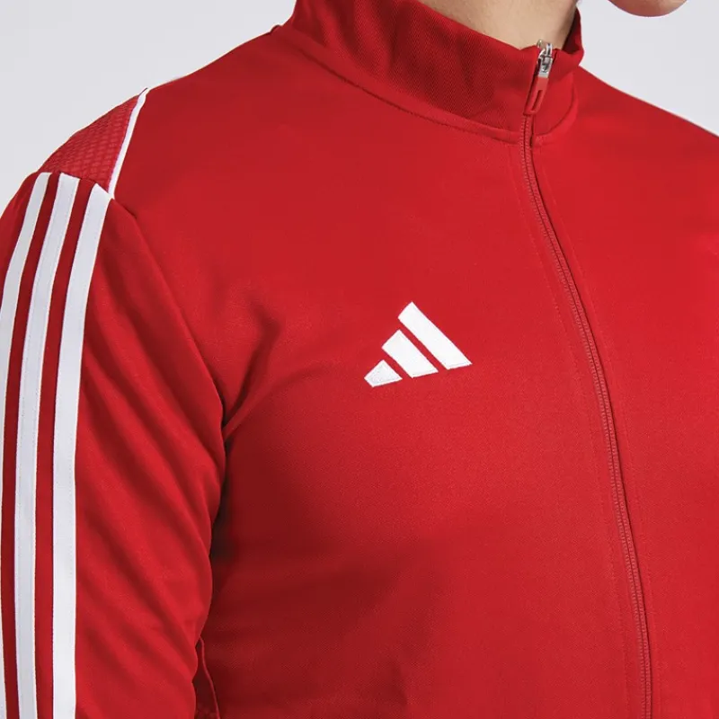 New adidas Herre Tiro 23 Track Sport træningstrøjer Rød Rød