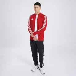 New adidas Herre Tiro 23 Track Sport træningstrøjer Rød Rød